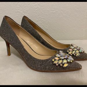 Never Worn Neiman Marcus kitten heels.